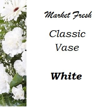 Vase in White 15% Bonus