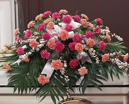 Carnation Casket Spray