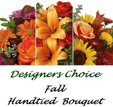 Fall Colored Handtied Bouquet